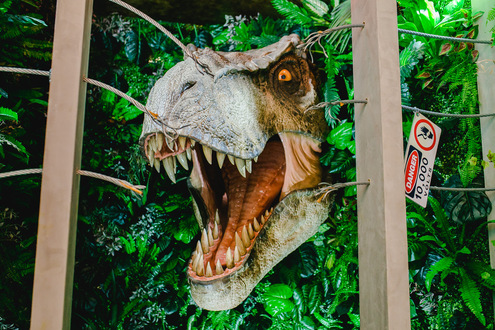 T-Rex Kingdom Pizza: Novo espaço no Jurassic Park Burger Restaurant! 