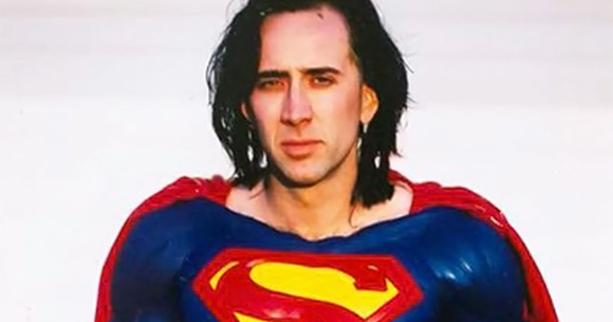 Nicolas Cage realiza sonho antigo dos fãs; Ator será Superman em nova HQ!