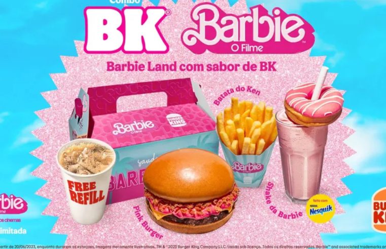 Burger King transformará restaurante em Casa da Barbie, em São Paulo!